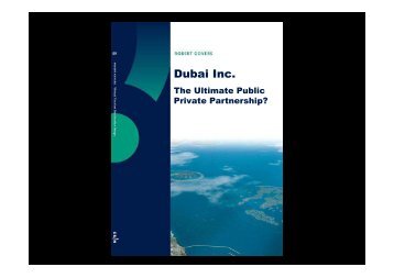 Dubai Inc. The Ultimate Public Private Partnership? - Esade