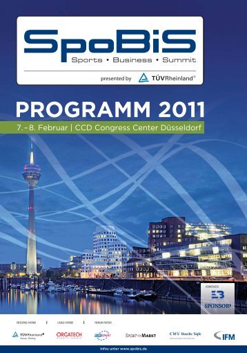 PROGRAMM 2011 - ESB Europäische Sponsoring-Börse