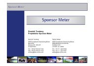 Sponsor-Meter - ESB Europäische Sponsoring-Börse