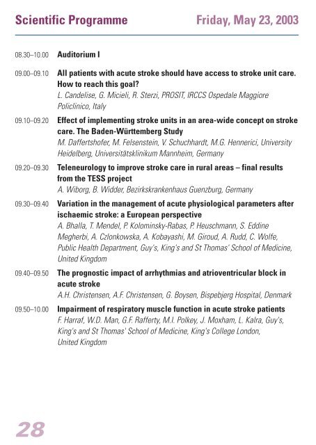 FINAL PROGRAMME - Esc-archive.eu