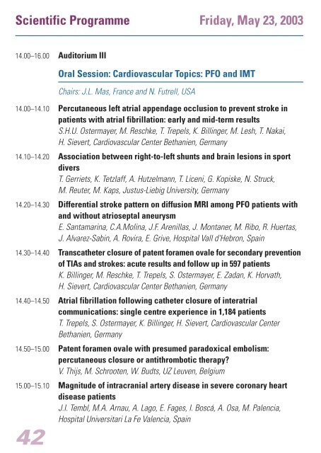 FINAL PROGRAMME - Esc-archive.eu