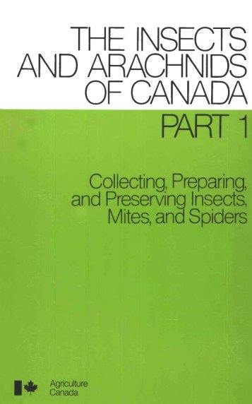 the insects and arachnids of canada part 1 - Entomological Society ...