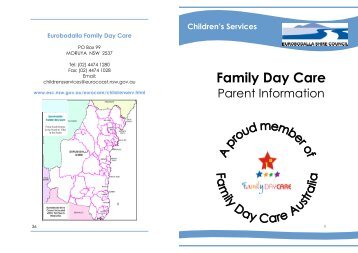 Family Day Care - Eurobodalla Shire Council