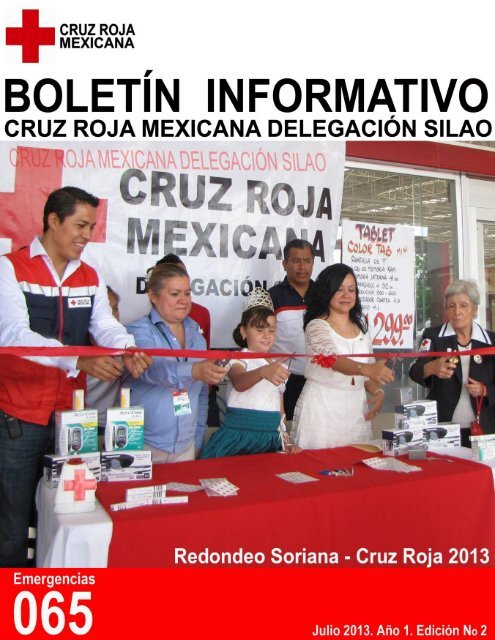 Sengunda Edición del Boletín Informativo de Cruz Roja Mexicana Delegación Silao