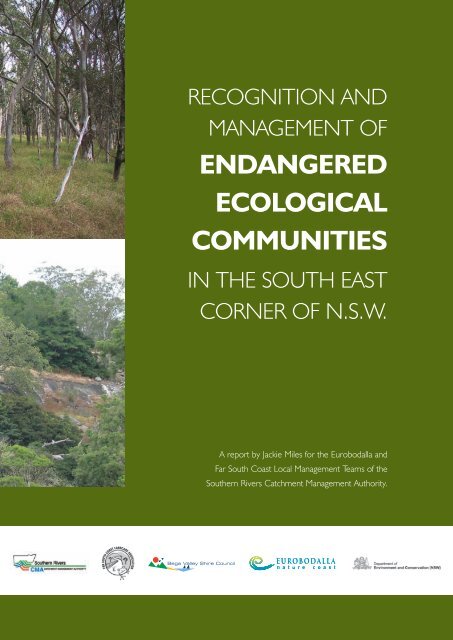 Recognition and Management of Endangered Ecological ...