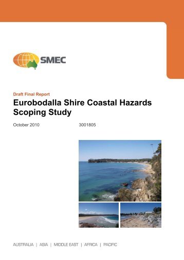 Eurobodalla Shire Coastal Hazards Scoping Study