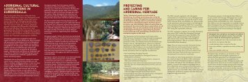 Aboriginal Heritage Brochure - Eurobodalla Shire Council