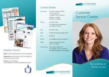 Customer Service Charter - Eurobodalla Shire Council