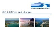 2011-12 Fees and Charges - Eurobodalla Shire Council