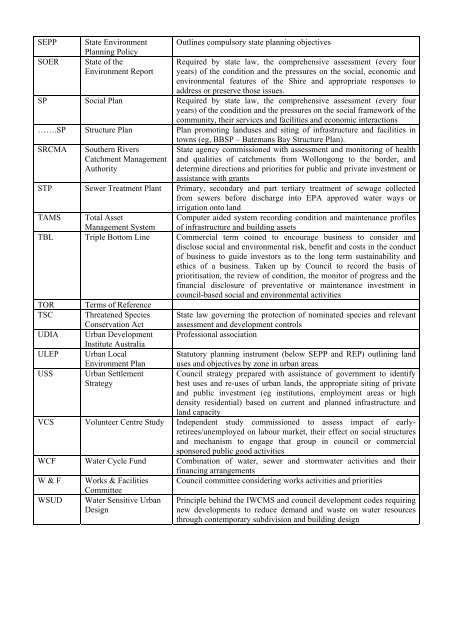 Planning Agenda - Eurobodalla Shire Council - NSW Government