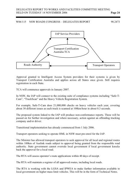 Works and Facilities Agenda (14/11/06, 8766kb) - Eurobodalla Shire ...
