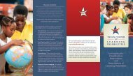 Brochure - Texas Center for Learning Disabilities