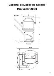 Cadeira-Elevador de Escada Minivator 2000