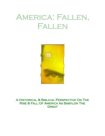 America: Fallen, Fallen - Escape Babylon's Demons