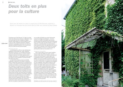 Den Escher Magazine de la Ville d'Esch-sur-Alzette