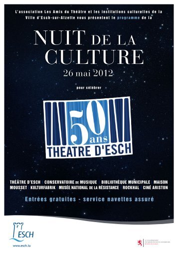 Programme (PDF) - Esch sur Alzette