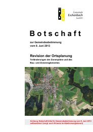 Botschaft Revision Ortsplanung Gemeindeabstimmung [PDF, 2.00 MB]