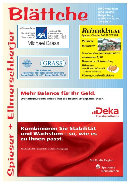 Blattche Eschl Druck