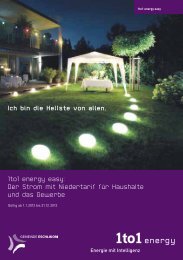 Ich bin die Hellste von allen. 1to1 energy easy - in der Gemeinde ...