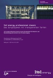 1to1 energy professional classic Das Sorglospaket mit ...