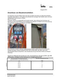 Info 2065c Anschluss von Baustromverteilern [119 KB]