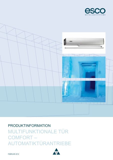 multifunktionale tür comfort - esco Metallbausysteme GmbH