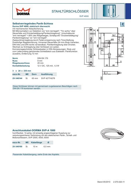 esco_Baubeschlagtechnik_Kapitel-02 - esco Metallbausysteme GmbH