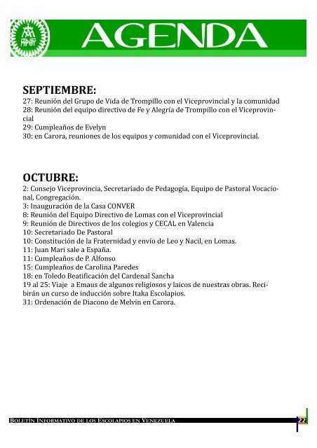 122-julio-septiembre.. - Escolapios. Escuelas Pías Emaús