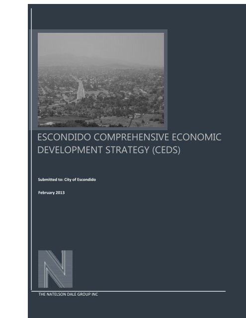 ESCONDIDO COMPREHENSIVE ECONOMIC ... - City of Escondido