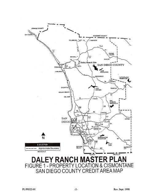 Daley Ranch Master Plan - City of Escondido