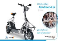 Link zum FERDINAND III PDF-Prospekt - Escooter.de