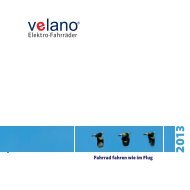 Velano Elektrofahrrad - Escooter.de