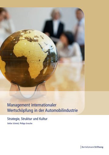 Management internationaler Wertschöpfung in der ... - ESCP Europe