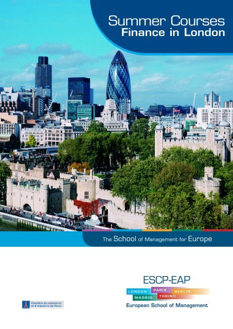 Finance In London Escp Europe Business School