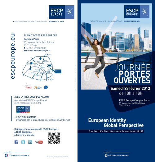 JOuRnéE PoRTeS ouveRTeS - ESCP Europe