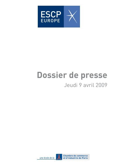 Dossier de presse - ESCP Europe