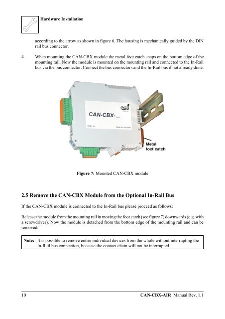 Download manual (PDF file). - esd electronics, Inc.