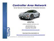 Controller Area Network - esd electronics, Inc.