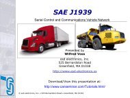 SAE J1939 - esd electronics, Inc.