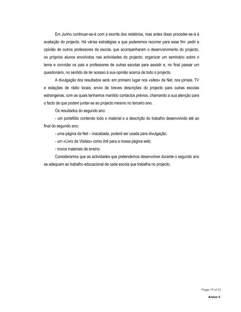RELATÓRIO DE ACTIVIDADES - Esds1.pt