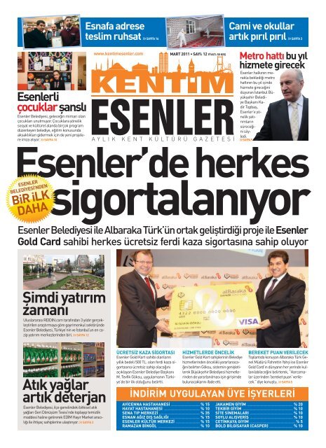 MART 2011 - Esenler Belediyesi