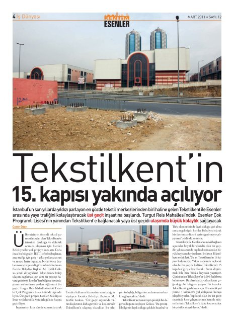 MART 2011 - Esenler Belediyesi