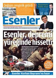 kasım 2011 - Esenler Belediyesi