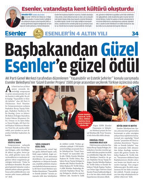 MART 2013 - Esenler Belediyesi