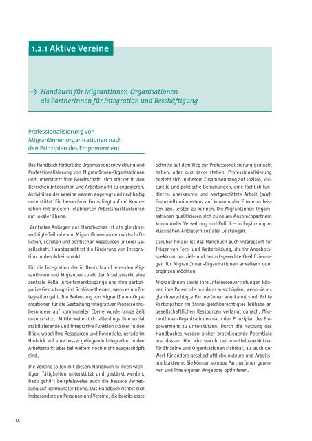 Integration mit Kompetenz - pdf - (ESF) im Land Bremen