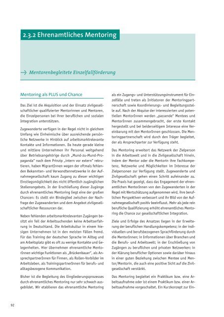 Integration mit Kompetenz - pdf - (ESF) im Land Bremen