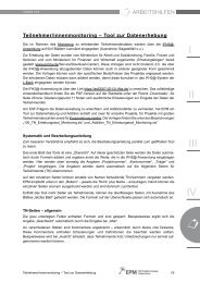 Teilnehmer/innenmonitoring (PDF) - esf-epm