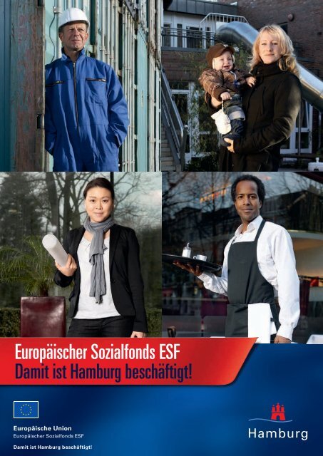 Jährlich profitieren neun Millionen Europäer - ESF in Hamburg