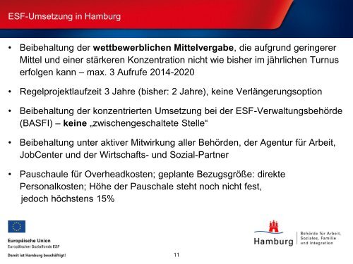 Vortrag Martin Weber (PDF) - ESF in Hamburg