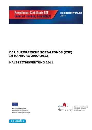 Halbzeitbewertung 2012/2011 - ESF in Hamburg